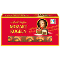 Шоколадні цукерки з марципаном Maitre Truffout Mozart Kugeln 200 г (57357)