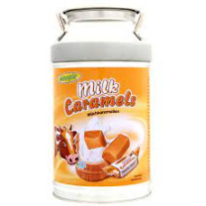 Цукерки Корівка Milk Caramels Woogie у бідончику 250 г