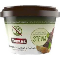 Torras шоколадна паста №570 без цукру стевія 200г