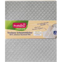 Profissimo NATURE серветки Schwammtücher 100% Zellulose-Baumwoll-Mix 4шт