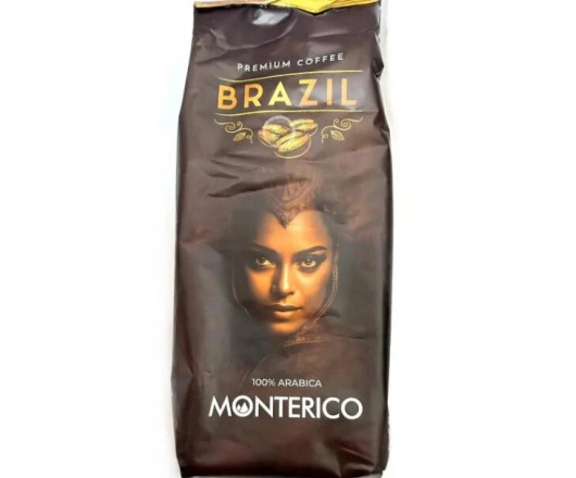 Кава в зернах Monterico Brazil 1 кг