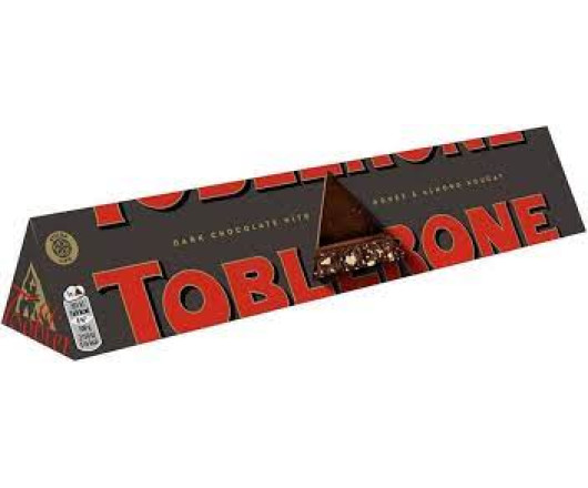 Toblerone 100г чорний шоколад Dark 