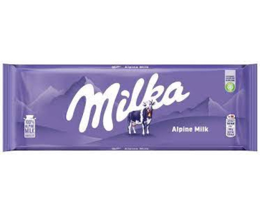 Шоколад молочний Milka Alpine Milk, 270 г