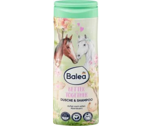 Balea дитячий шампунь-гель для душу 2в1 Better Together 300ml