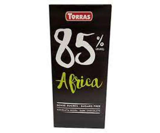 Torras шоколад №585 чорний 85% 75г