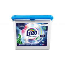 Deluxe Enzo капсули для прання UNIVERSAL 3в1 30п (8)