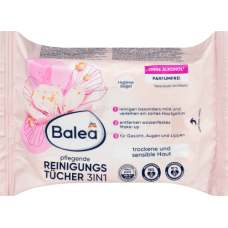 Balea серветки для зняття макіяжу 3в1 (рожеві) Reingungstucher  25шт