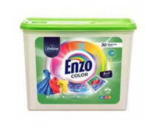 Deluxe Enzo капсули для прання COLOR 3в1 30п (8)