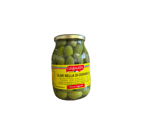оливки Bella Di Cerignola ТМGranata 1020/600гр 