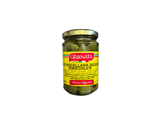 оливки Nocellara Siciliane ТМGranata 300/140гр 