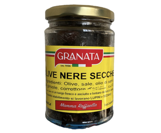 оливки вялені Nere Secche ТМGranata 180гр 