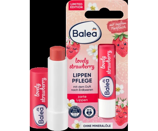 Balea помада для губ Lovely strawberry 4.8гр