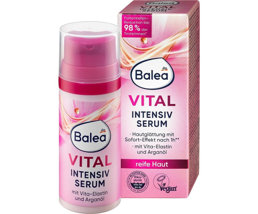 Balea Vital+ сироватка для обличчя з церамідом Intensivserum 30ml