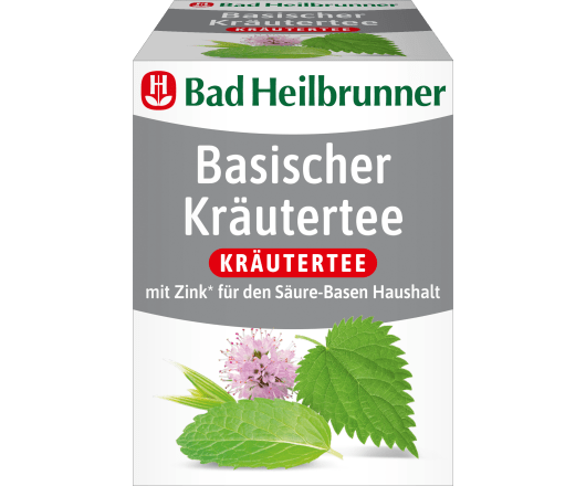 Bad Heilbrunner чай лікувальний Basisch mit Zink 8п 14,4г (12)