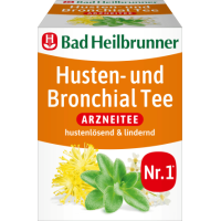 Bad Heilbrunner чай лікувальний Husten- & Bronchial Tee 8п 14,4г (12)