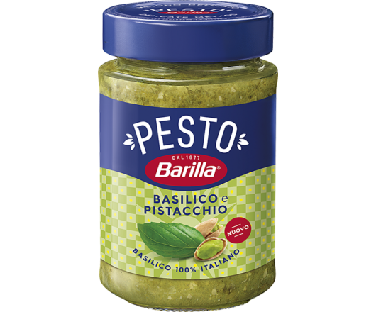 гурт Barilla соус песто зелене Basilico e Pistacchio 190мл до 19.08.25  (12)