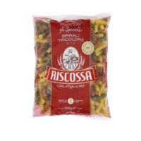 Riscossa №112 макарони Spirali Tricolore 500г