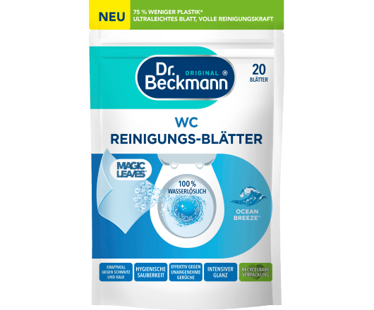Dr. Beckmann серветки WC Reinigungs-Blätter Ocean Breeze 20шт (12)