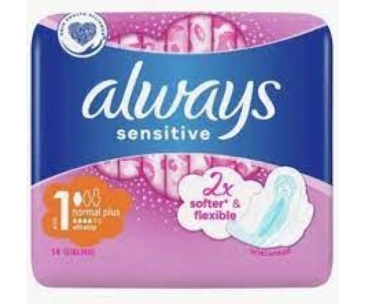 Always прокладки sensetive 4 краплі 