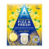 Таблетки для унітазу Astonish Fizz&Fresh Lemon Splash 8шт