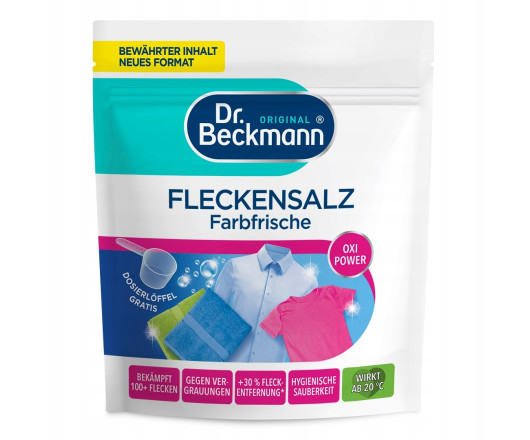 Dr. Beckman порошок кисневий Fleckensalz для кольорового 400г (8)