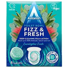 Таблетки для унітазу Astonish Fizz&Fresh Евкаліпт 8шт