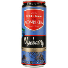 MIKKI BREW напій 330мл слабогазований комбуча Blueberry ж/б