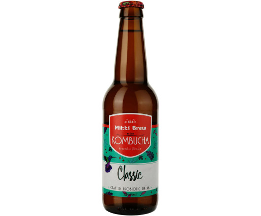 BREWMIKKI напій 350мл слабогазований комбуча Classic