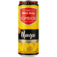 MIKKI BREW напій 330мл слабогазований комбуча Mangoo