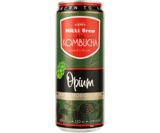 MIKKI BREW напій 330мл слабогазований комбуча Opium