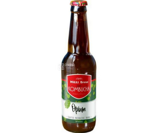 BREWMIKKI напій 350мл слабогазований комбуча Opium 