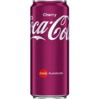 Coca Cola ж/б  напій газований CHERRY 330мл