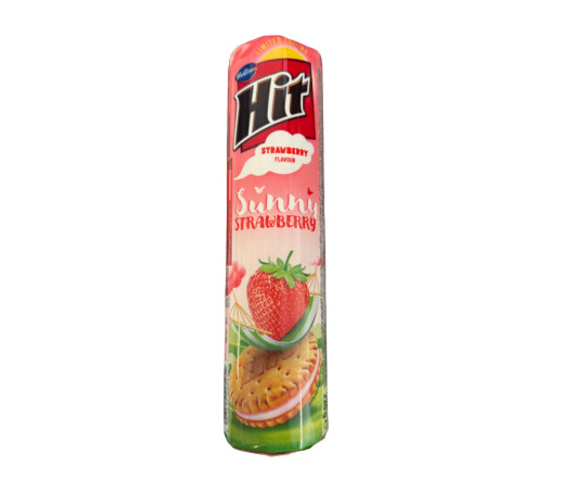 Hit печиво з полуницею  Sunny Strawberry