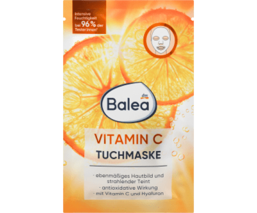 Balea маска tuchmaske  vitamin C тканинна 