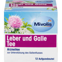 Mivolis чай Leber und Galle (12 x 1,5 g) 18g (12)