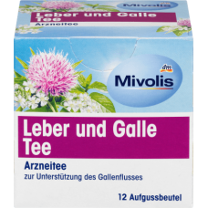 Mivolis чай Leber und Galle (12 x 1,5 g) 18g (12)