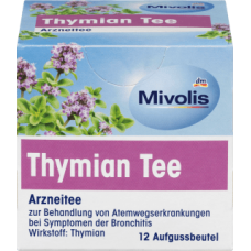 Mivolis чай лікувальний з чебрецю Thymian 12шт 18г (12)