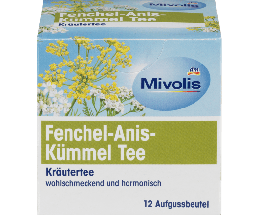 Mivolis чай Fenchel-Anis-Kummel   (12 x 1,75 g) 21g (12)