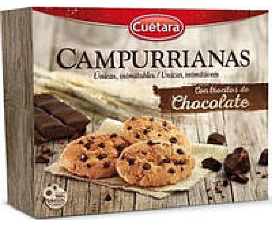  печиво Cuetara Campurrianas шоколадне 450г