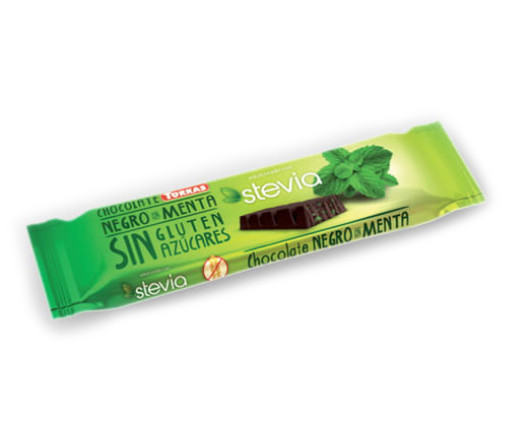 батончик без глютену Stevia Menta 35g 