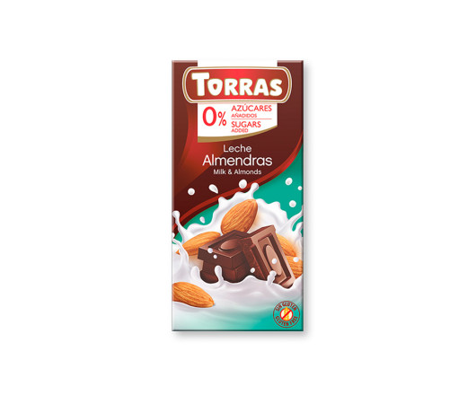 Torras шоколад N51 Leche Almendras 100г