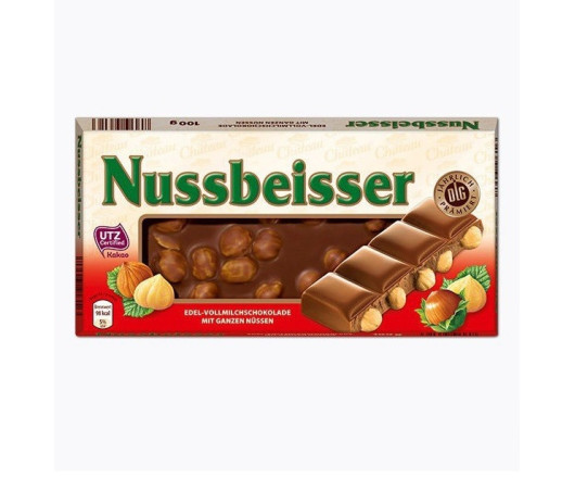  Choceur Nussbeisser шоколад  молочний 100гр