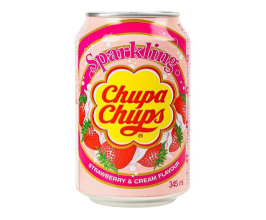 гурт ChupaChups напій Strawberry 345мл  (24)