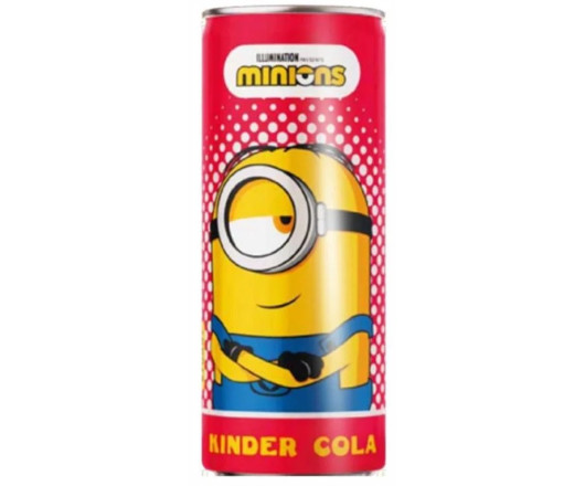 гурт Minions Kinder Cola сік 250мл 15.10.25 (24) 