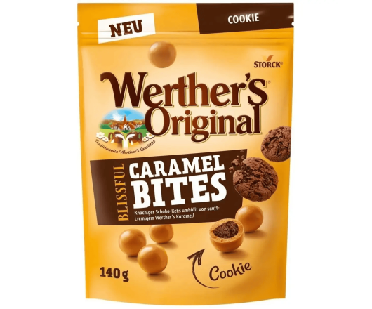 гурт Werthers цукерки Original Caramel Cookie 140г
