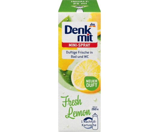 Denkmit Minispray Fresh Lemon освіжувач повітря 25ml  (7)