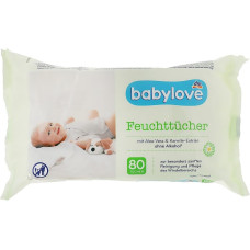 Babylove серветки Aloe Vera 80шт (4)