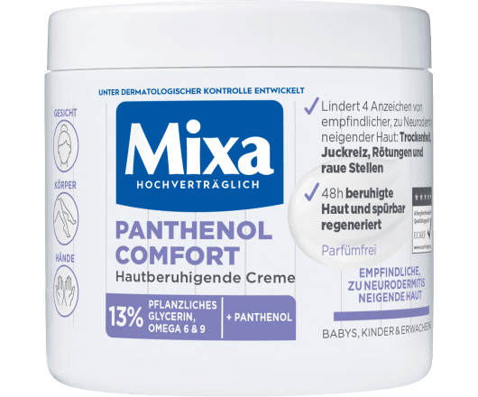 Mixa крем для обличчя і тіла Panthenol Comfort Care 400ml