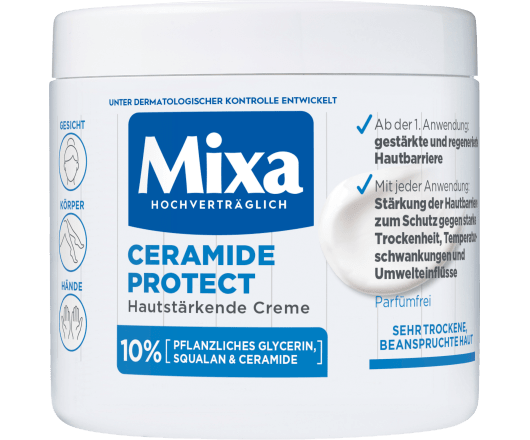 Mixa крем для лиця і тіла Ceramide Protect Care 400ml