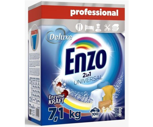 Deluxe Enzo порошок для прання Universal 100п 7,1кг